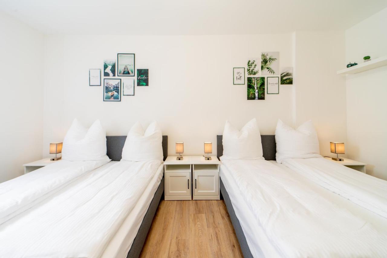 Grosse 3-Zimmer Wohnung - Zentral-Coburg - Kostenloser Parkplatz Exterior photo
